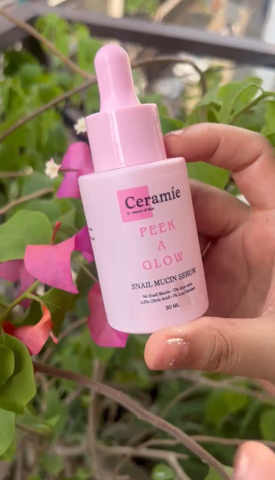 Ceramie Snail Mucin Serum – Repair & Revitalize Your Skin